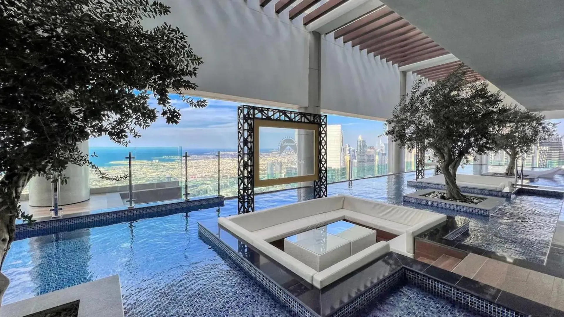 High Floor Apartment In 5 Star Hotel With Infinity Pool Burj View Gym Spa Sauna Dubai United Arab Emirates
