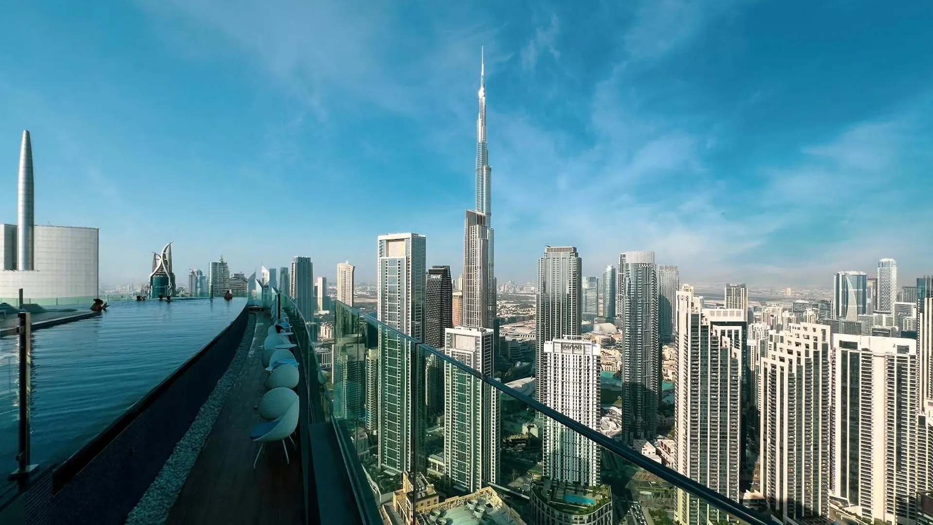 High Floor Apartment In 5 Star Hotel With Infinity Pool Burj View Gym Spa Sauna Dubai 0*,  United Arab Emirates