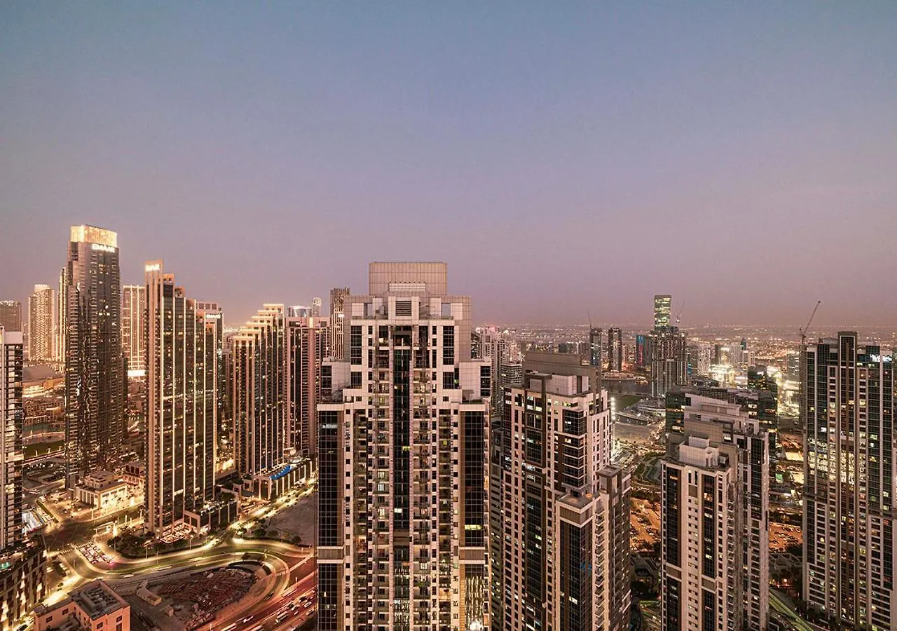 High Floor Apartment In 5 Star Hotel With Infinity Pool Burj View Gym Spa Sauna Dubai