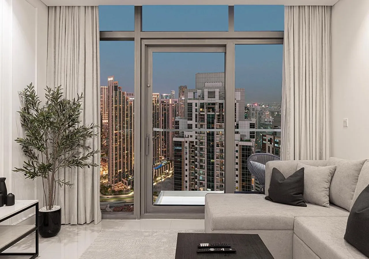 High Floor Apartment In 5 Star Hotel With Infinity Pool Burj View Gym Spa Sauna Dubai United Arab Emirates