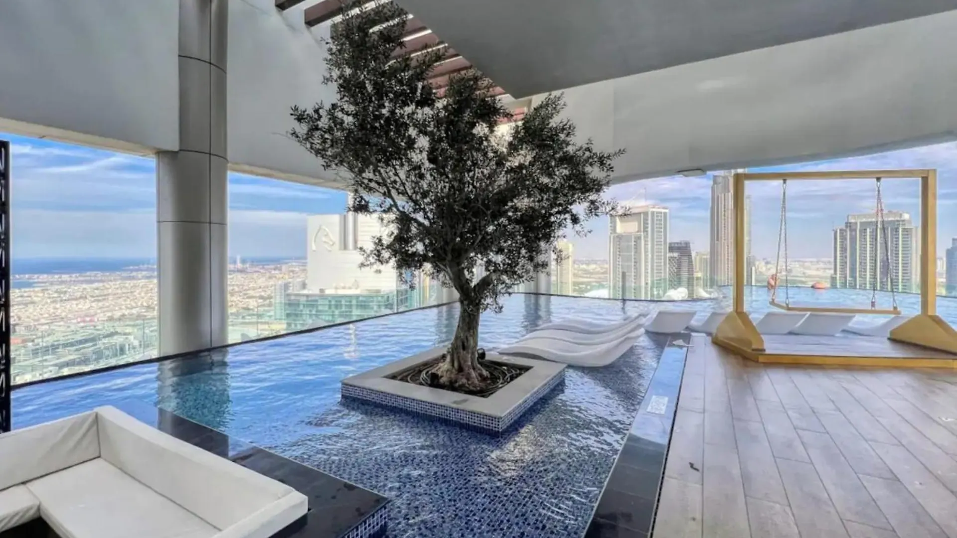 High Floor Apartment In 5 Star Hotel With Infinity Pool Burj View Gym Spa Sauna Dubai United Arab Emirates