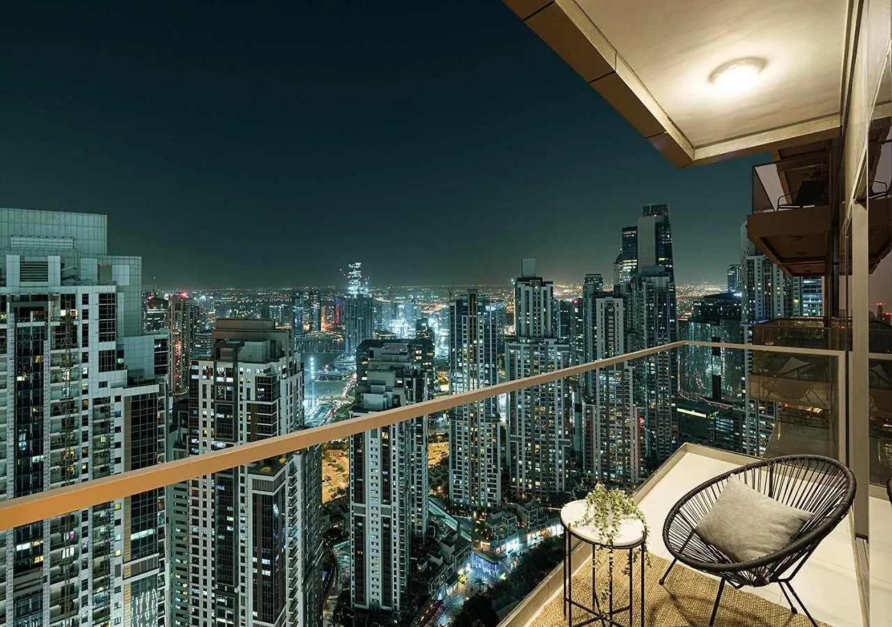 High Floor Apartment In 5 Star Hotel With Infinity Pool Burj View Gym Spa Sauna Dubai United Arab Emirates