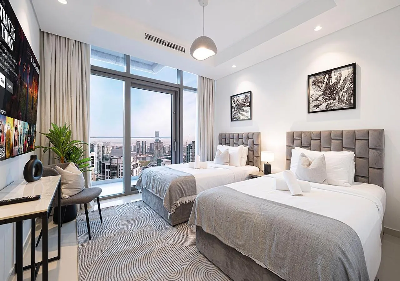 High Floor Apartment In 5 Star Hotel With Infinity Pool Burj View Gym Spa Sauna Dubai 0*,  United Arab Emirates
